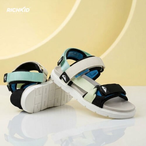 Qulkasilver Kids Shoes Black & Beige