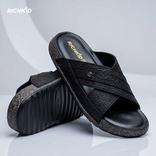 Cross Comfortable Sandal Black
