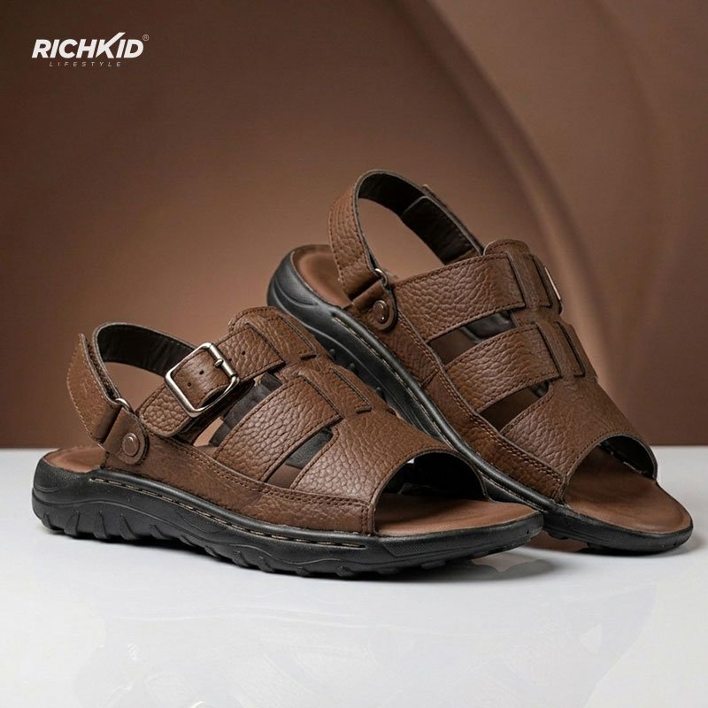 NewBelt Comfort Sandal Chocolate - Image 2