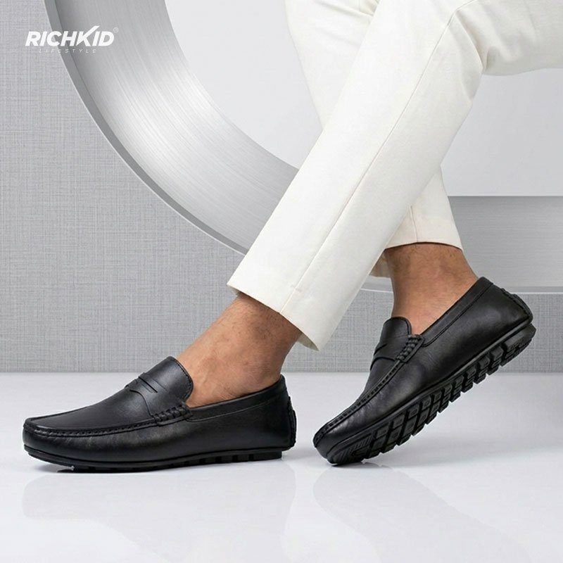 Classic Penny Loafer Black - Image 3