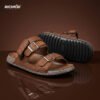 Comfortable Strap Sandal Chocolate