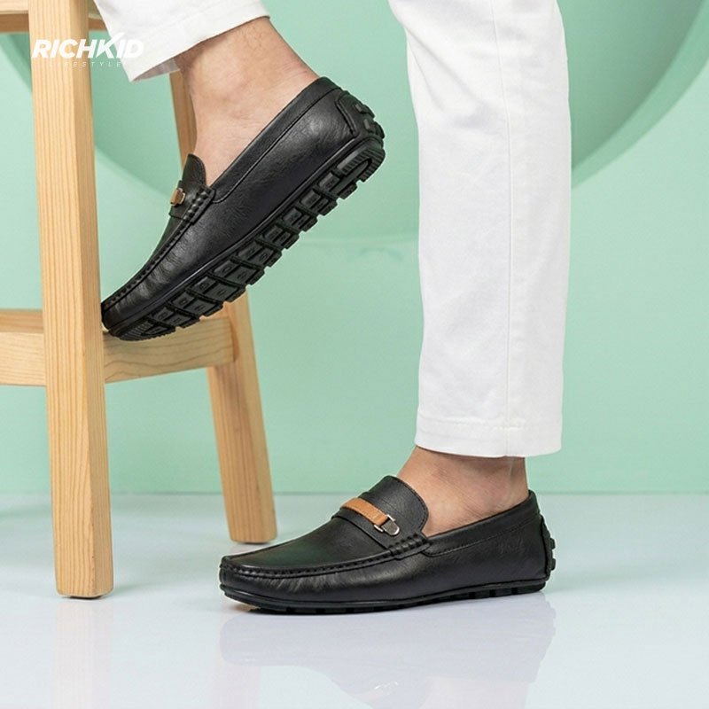 Classic Sadel Loafer Black - Image 4