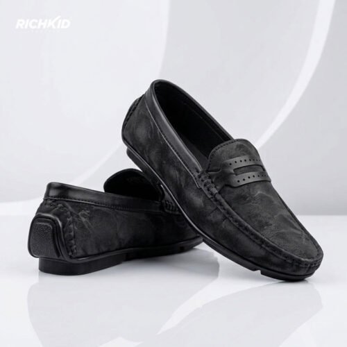 SoftShine Dot Loafer Black