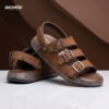 RichKid Elite Comfort Leather Sandal Chocolate