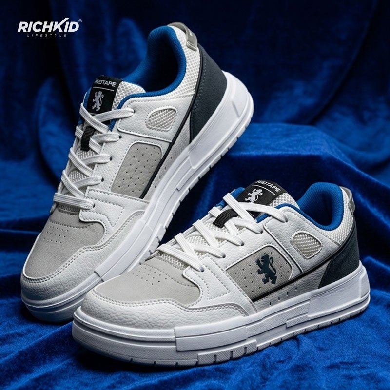RT Blue-White sports shoes - Image 4
