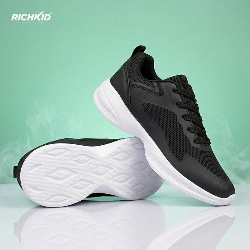 Super Light Casual Shoes Black And White - Image 4