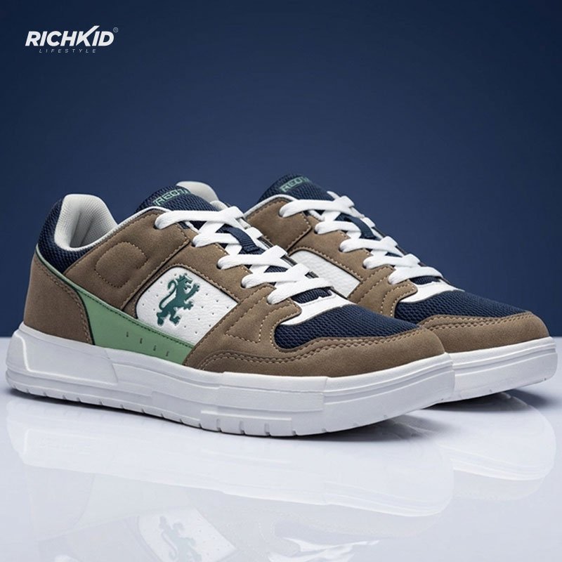 Navy Green Casual Sneakers - Image 2