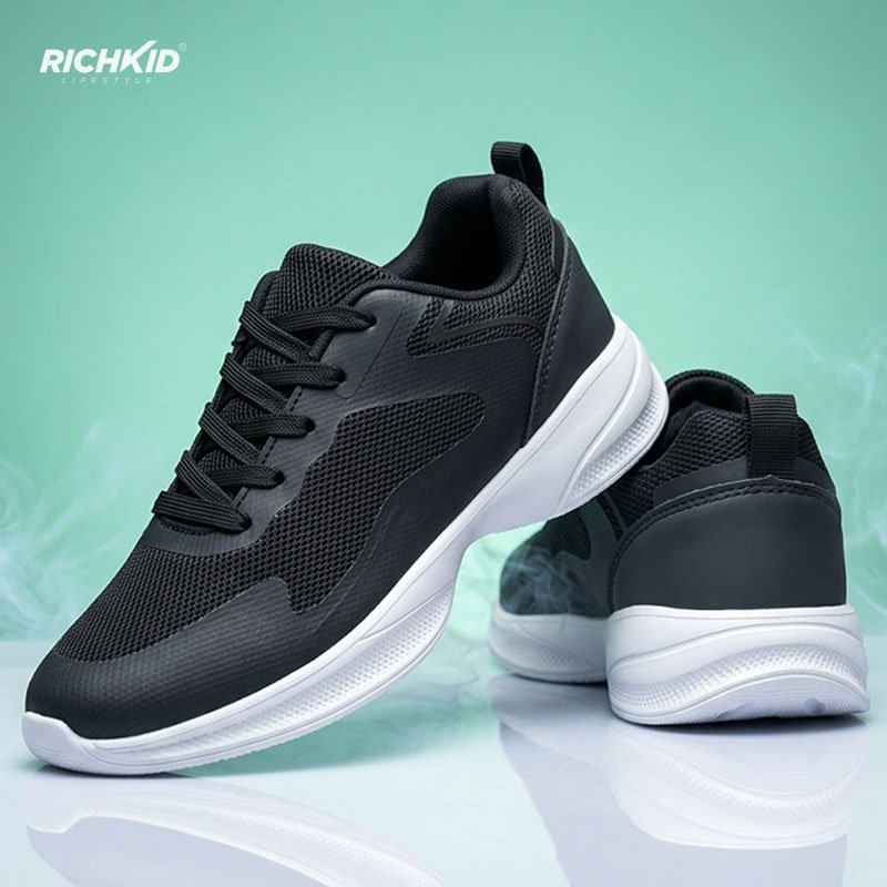 Super Light Casual Shoes Black And White - Image 2