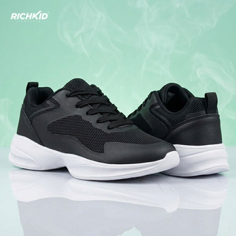 Super Light Casual Shoes Black And White - Image 3