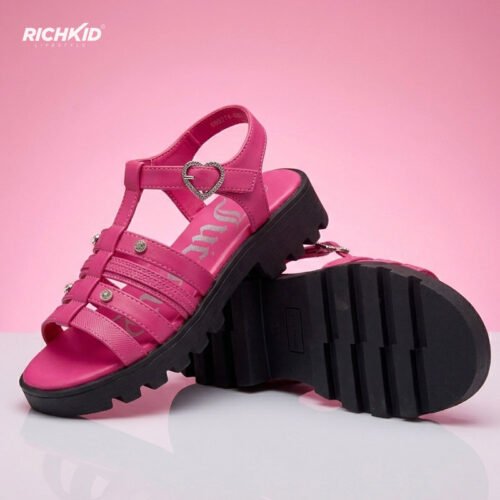 Stone Belt Pink Sandal