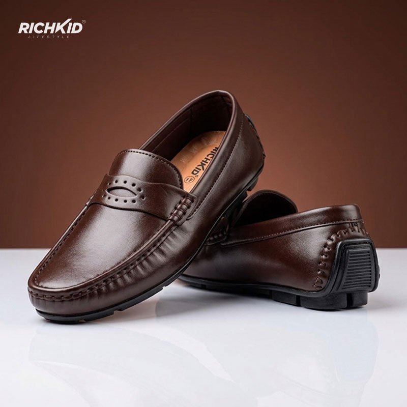 RichKid Ultra Comfort Penny Loafer Chocolate - Image 3