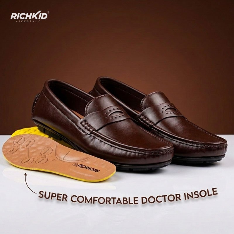RichKid Ultra Comfort Penny Loafer Chocolate