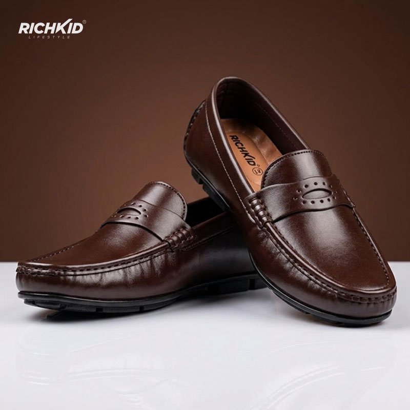 RichKid Ultra Comfort Penny Loafer Chocolate - Image 2