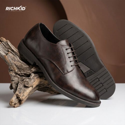 Leather Formal Shoes Dark Chocolate