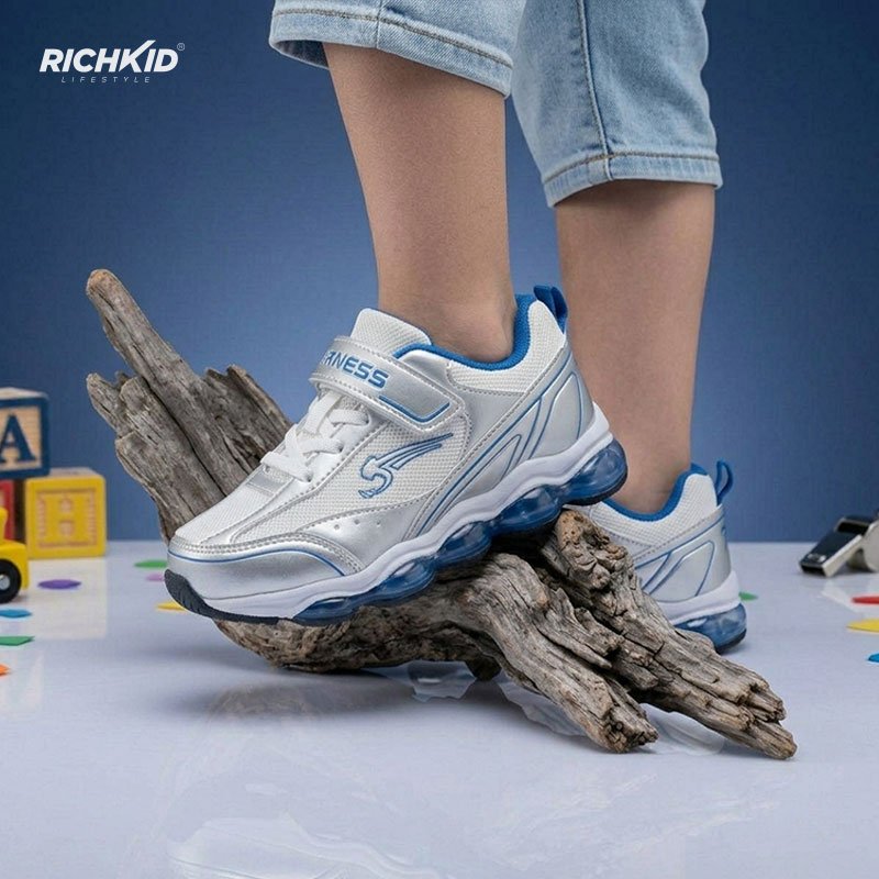 Airness kids shoes Silver Blue - Image 4
