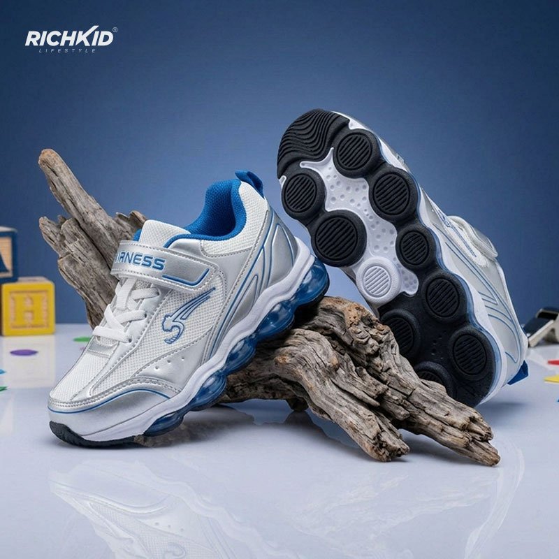 Airness kids shoes Silver Blue - Image 3