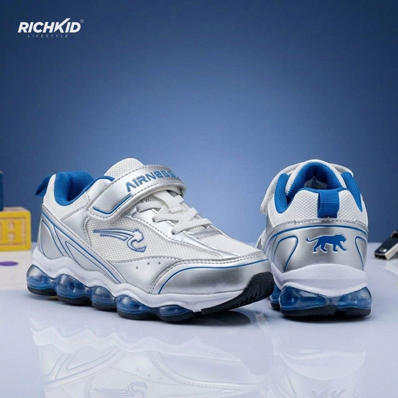 Airness kids shoes Silver Blue - Image 2