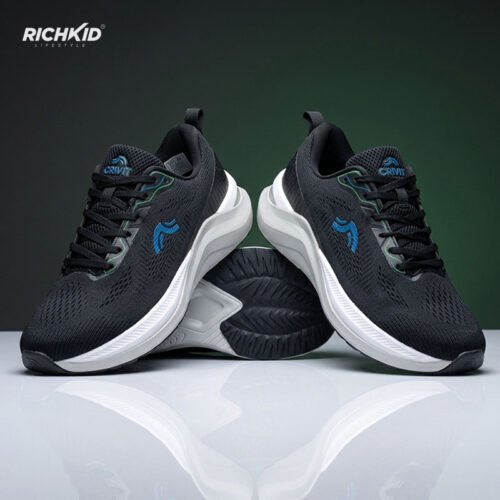 Crivit Running Shoes Black White