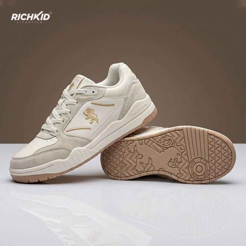 Elite Sneakers Beige Grey - Image 4