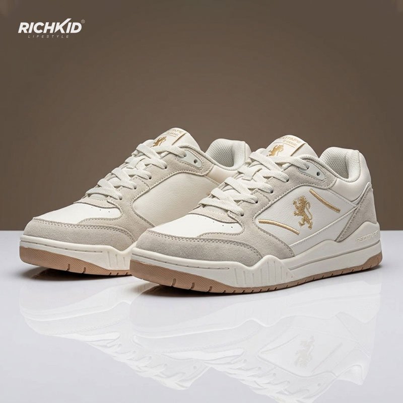 Elite Sneakers Beige Grey - Image 3
