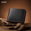 Handmade Wallet Red black