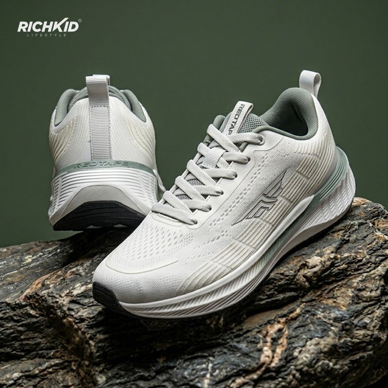 RT Sprint Olive Beige Sports Shoes - Image 3