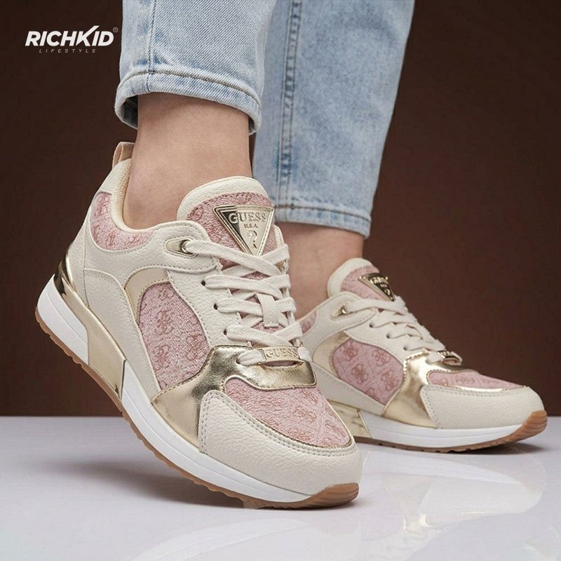 Guess Women Shoes Gold - Image 4