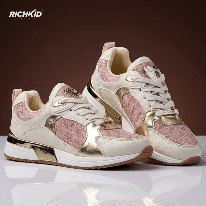 Guess Women Shoes Gold - Image 2
