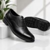 Premium Boot Sole Oxford Shoes Black - Image 2