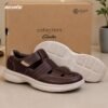 Clark Cycle Shoes Dark Brown with Off-White Sole