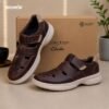 Clark Cycle Shoes Dark Brown with Off-White Sole - Image 2