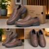 Clarks Slip-On Shoe Light Brown - Image 4