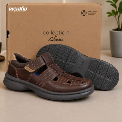 Clark Cycle Shoes Chocolate