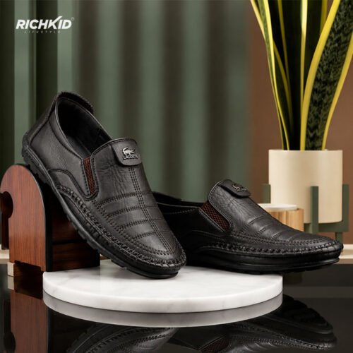 Casual slip-on loafer Chocolate