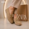Zara Suede Slip-On Leather Loafer - Image 3