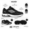 Umbro black sports shoe - Image 2