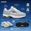 Umbro White Sports Shoes - Image 2