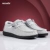 Black White Stone Hey Dude canvas shoes