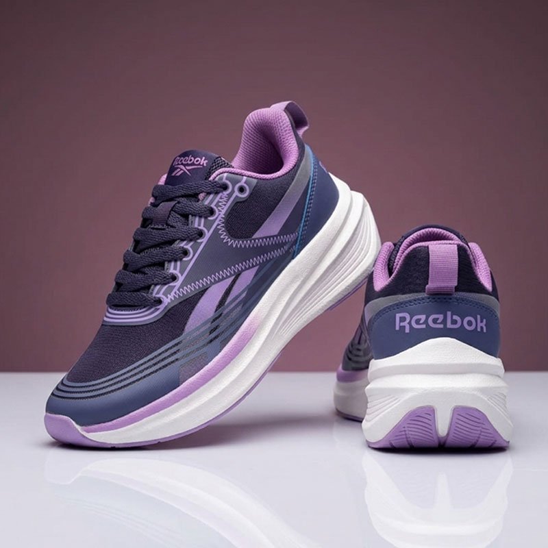 Reebok Light Float Running Shoes Purple - Image 2