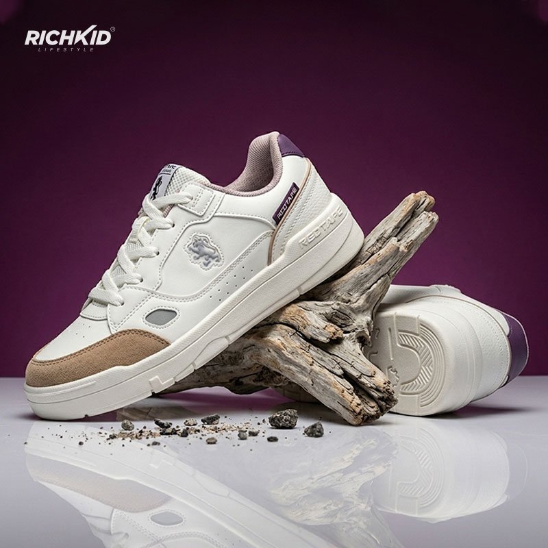 RT Purple White Casual Shoes - Image 2