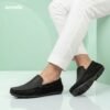 Premium Suede Leather Loafers Plain - Image 4