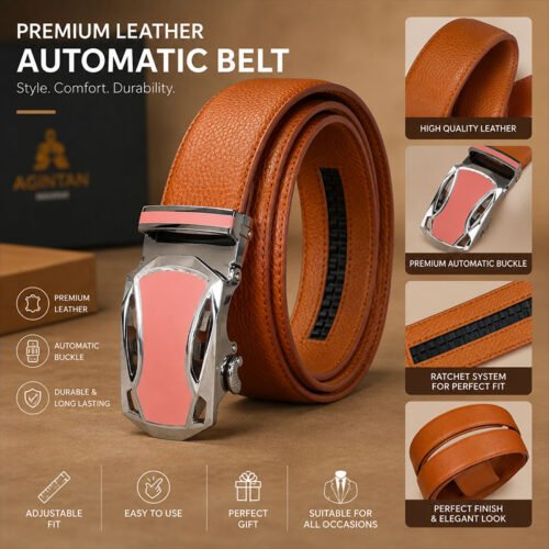 Aguyan Gear Belt Tan Brown