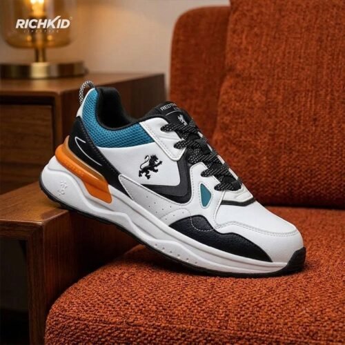 Light elegant shoes OrangeBlack