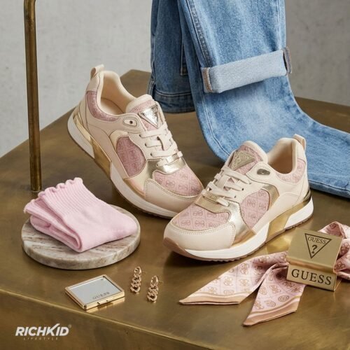 Guess Women Shoes Gold