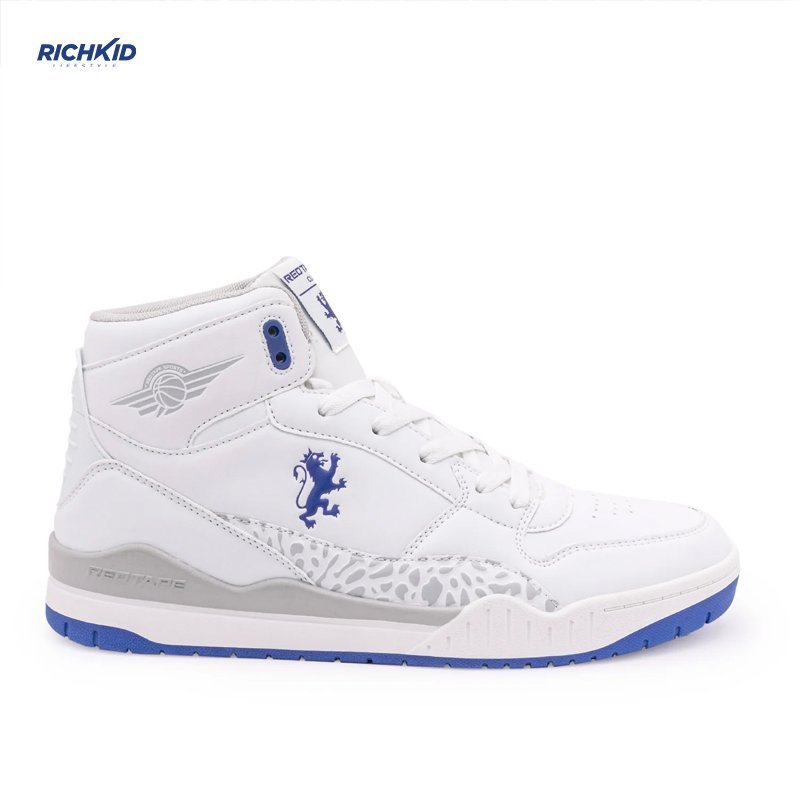 RT HighNeck Blue white Sneakers - Image 2