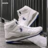 RT HighNeck Blue white Sneakers - Image 4