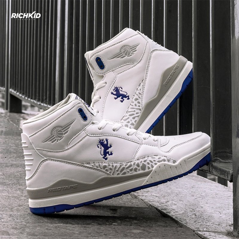 RT HighNeck Blue white Sneakers