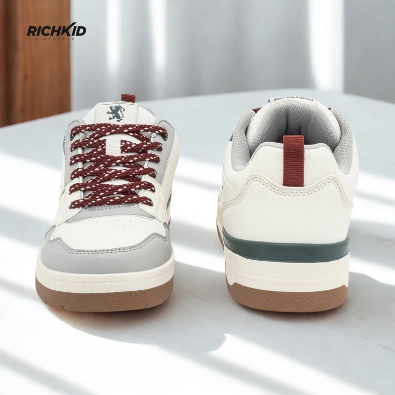 RT Meroon DotLaced Sneakers - Image 3