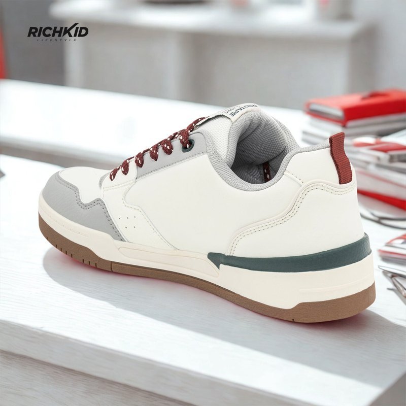 RT Meroon DotLaced Sneakers - Image 4