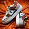 RT Blue Red sports shoes - Image 3